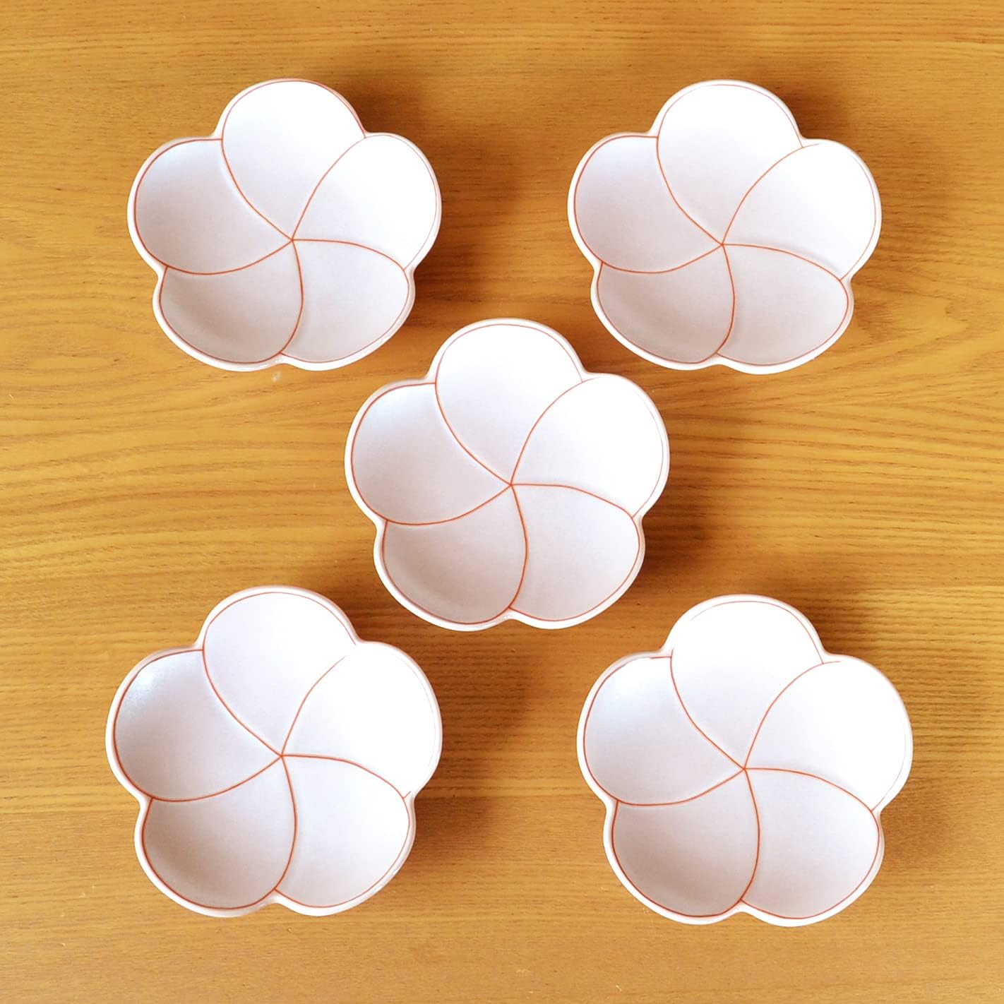 銘々皿 中皿 和皿 12cm 和食器 縁起物 梅型皿 有田焼 幸梅